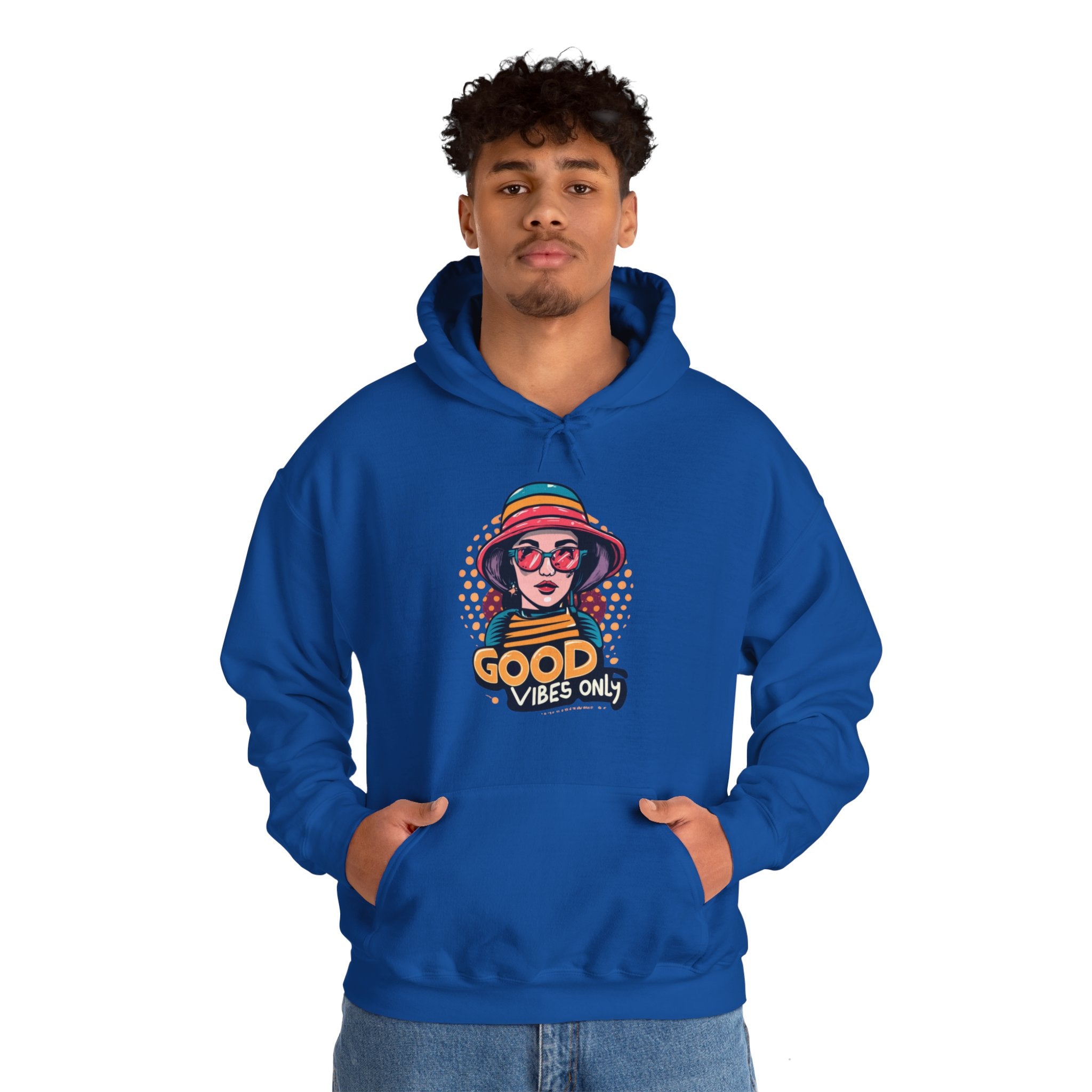 Good Vibes Only Unisex Heavy Blend™ Hooded Sweatshirt