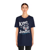 King of the Jungle Unisex Jersey Short Sleeve Tee