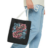 Don't Give Up Tote Bag (AOP)