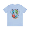 Cute Cat Unisex Jersey Short Sleeve Tee