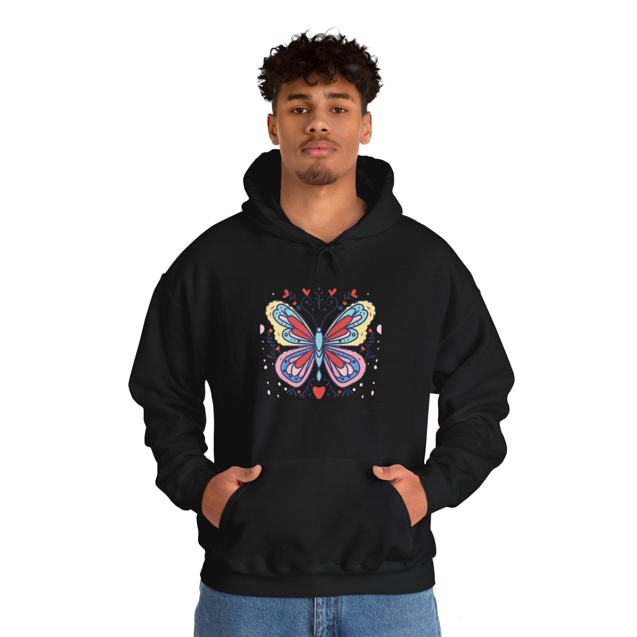 Butterfly Unisex Heavy Blend™ Hooded Sweatshirt