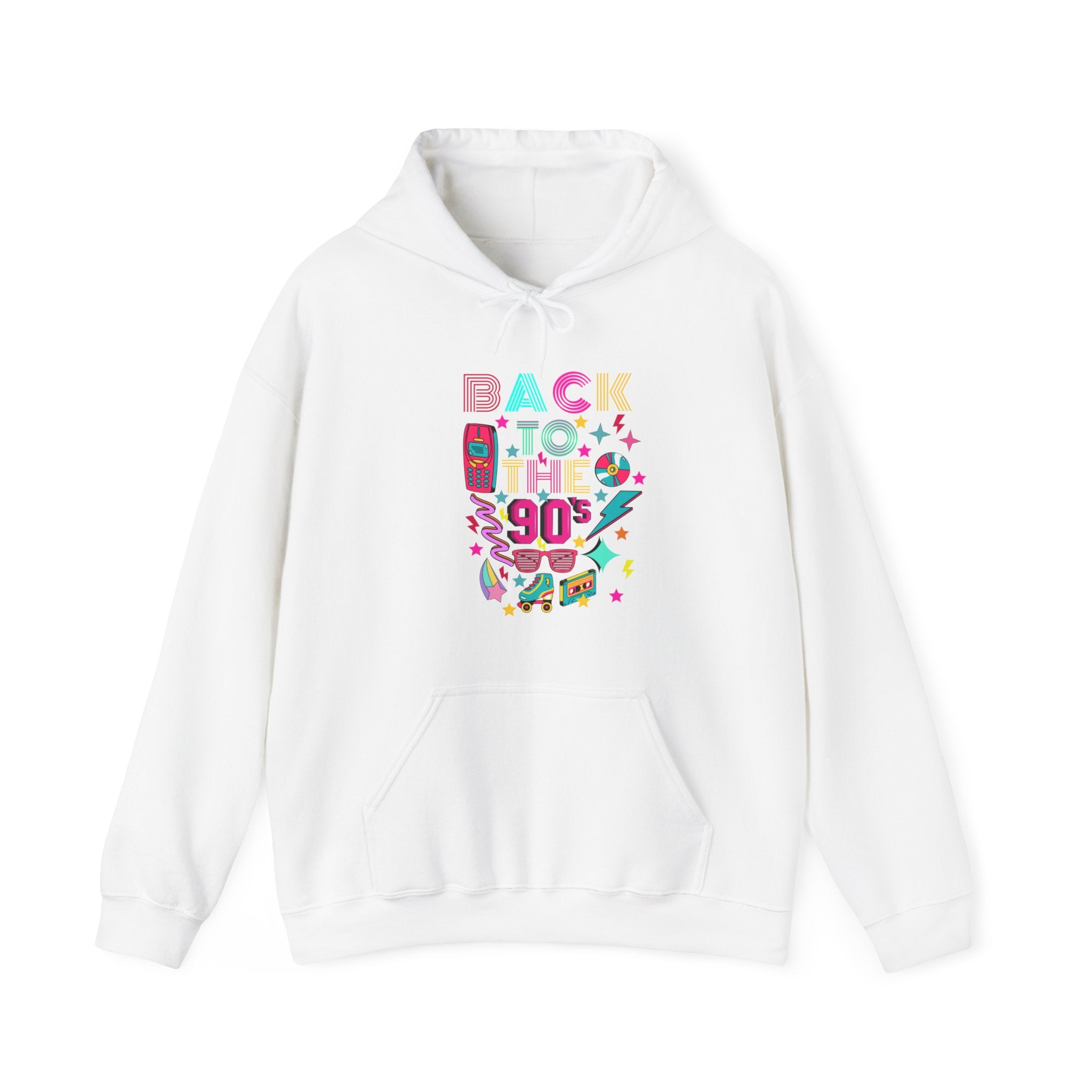 Back To The 90's Unisex Heavy Blend™ Hooded Sweatshirt