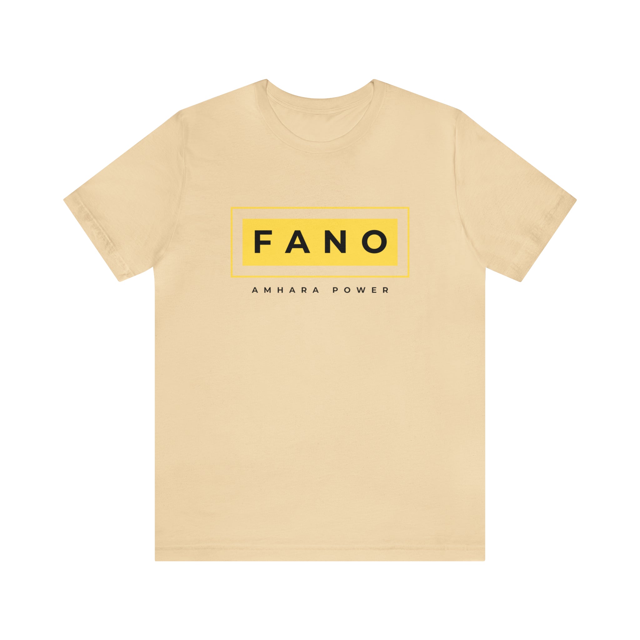 UNISEX FANO YELLOW JERSEY TEE