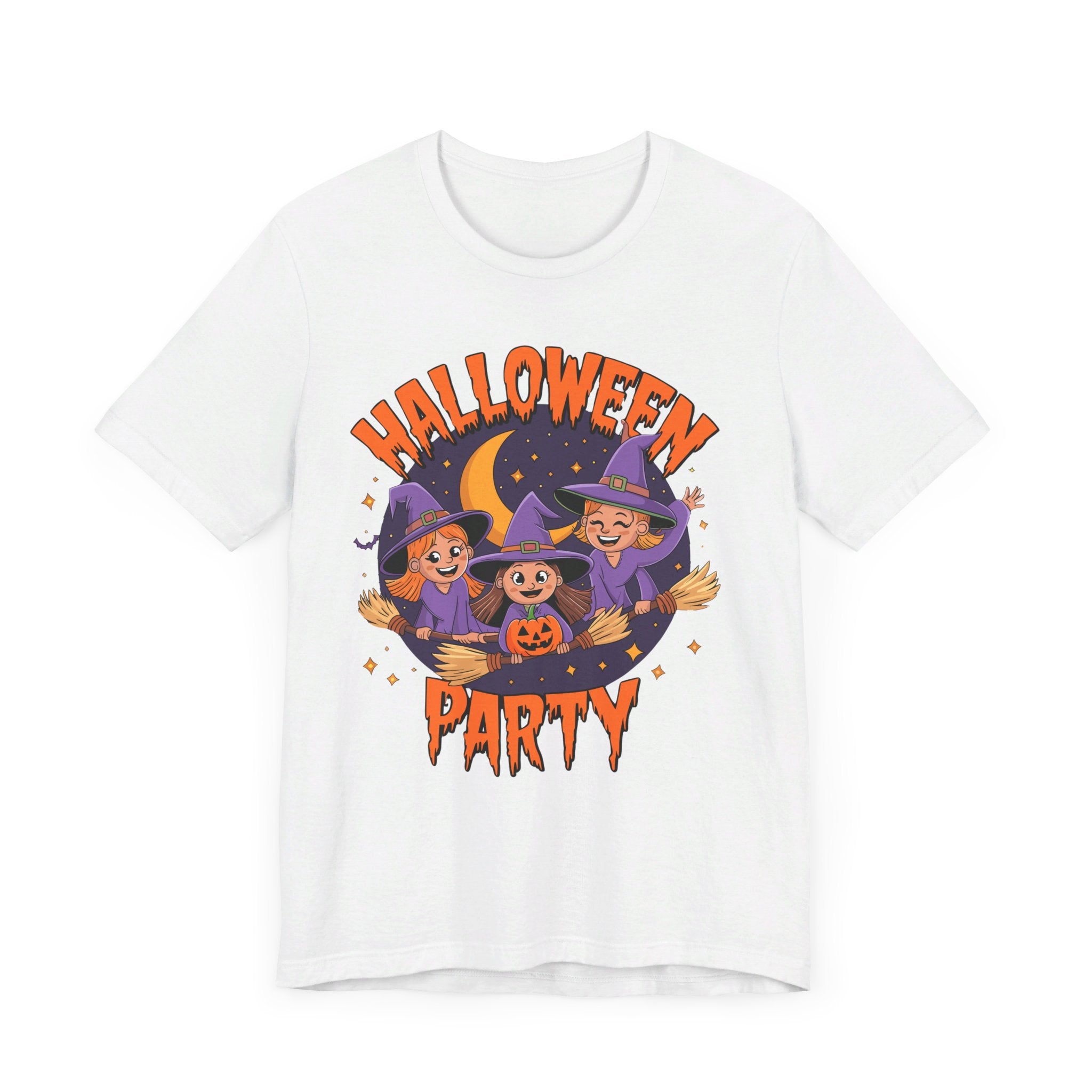 Halloween Party Unisex Jersey Short Sleeve Tee