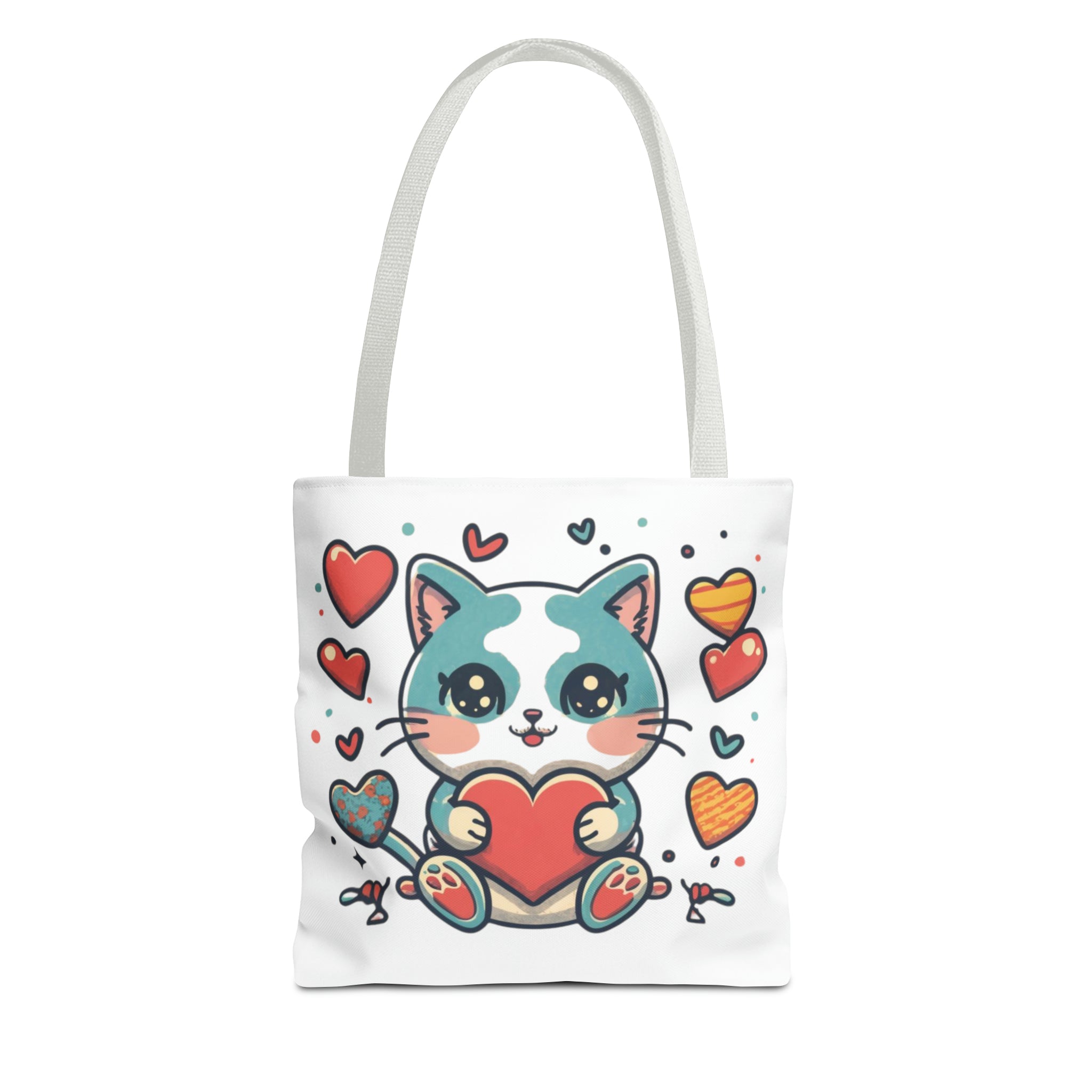 Cute Cat Tote Bag (AOP)