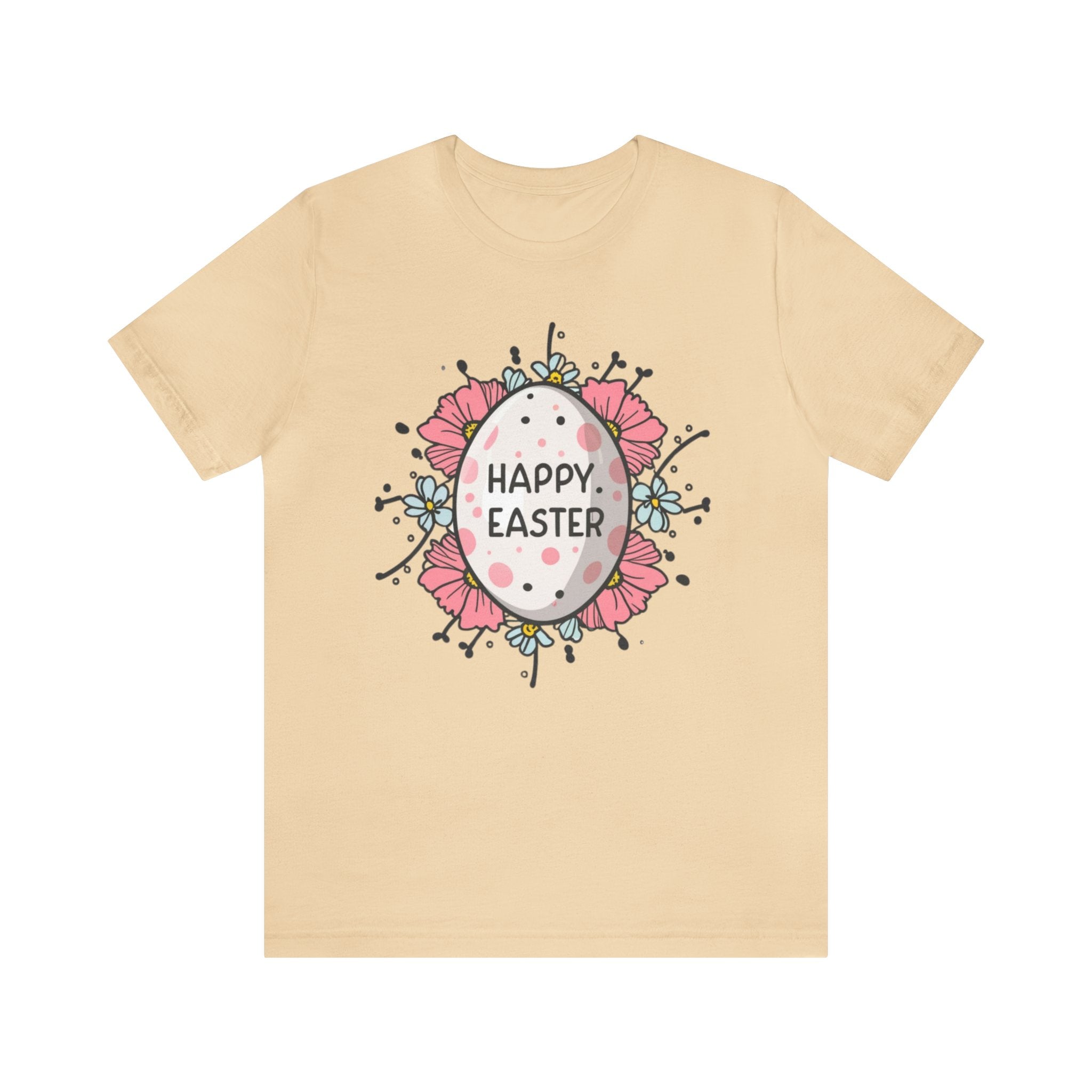 Happy Easter Unisex Jersey Short Sleeve Tee