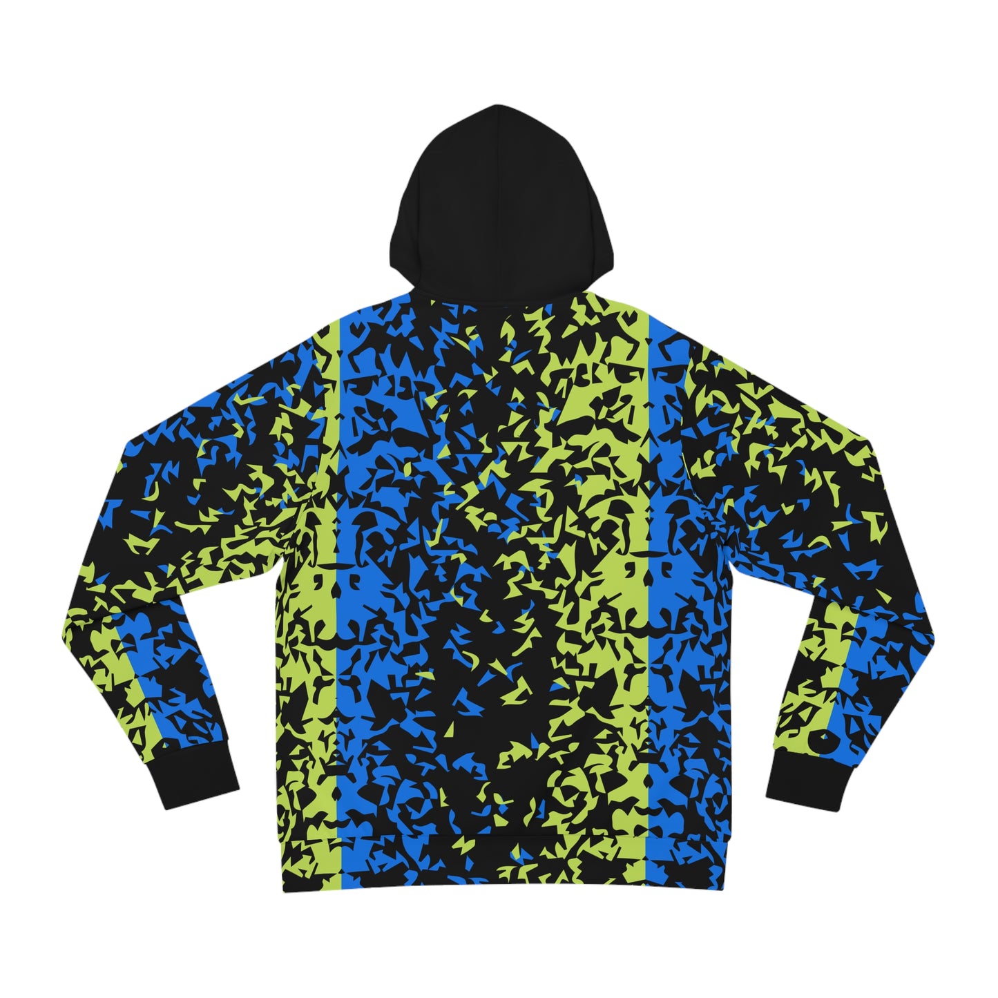 Vibrant Abstract Pattern Hoodie - Colorful Streetwear Style