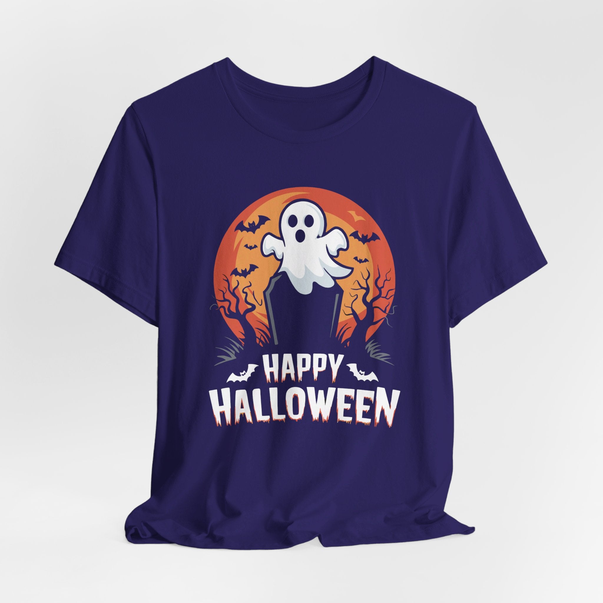 Happy Halloween Unisex Jersey Short Sleeve Tee