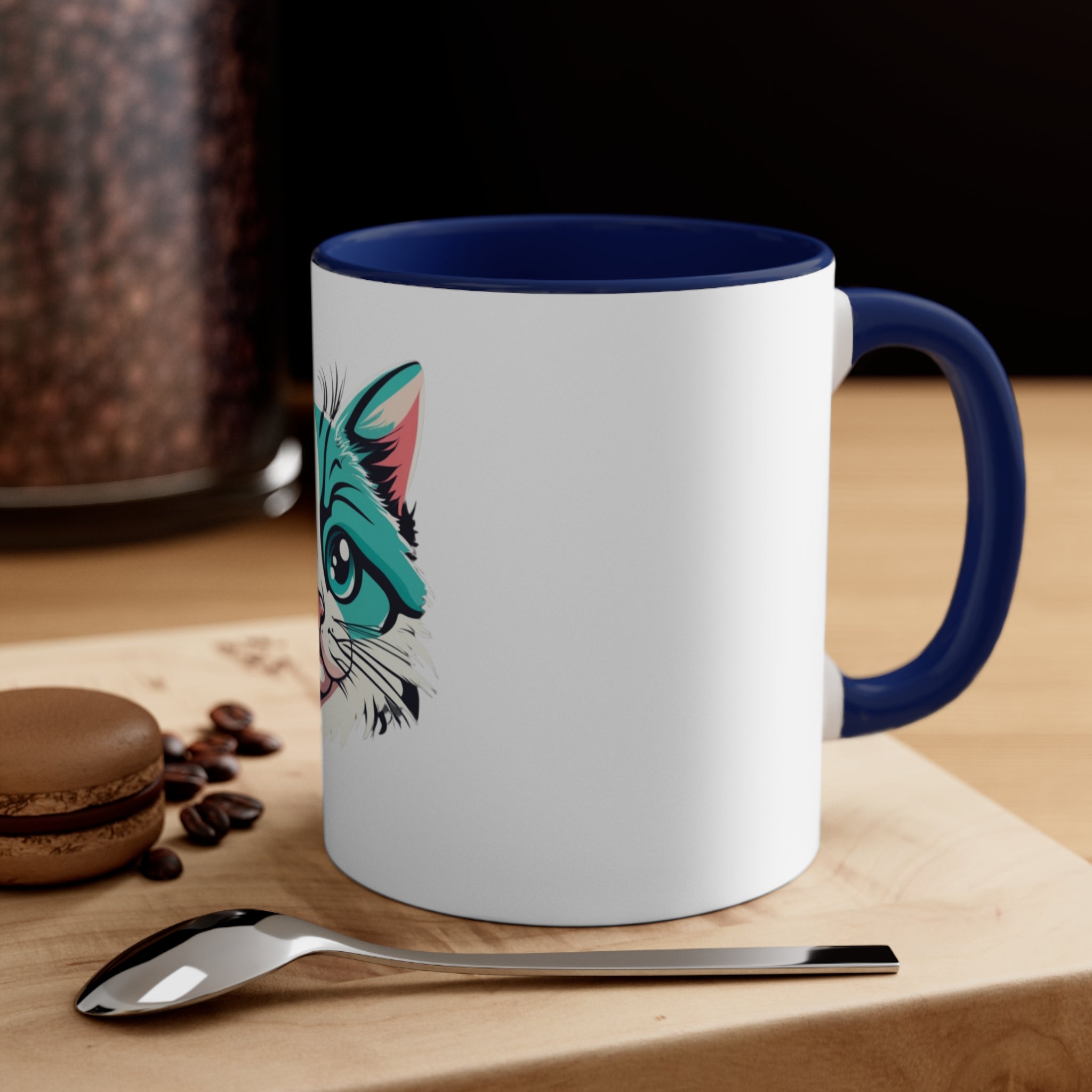 Cat White Mug 11oz