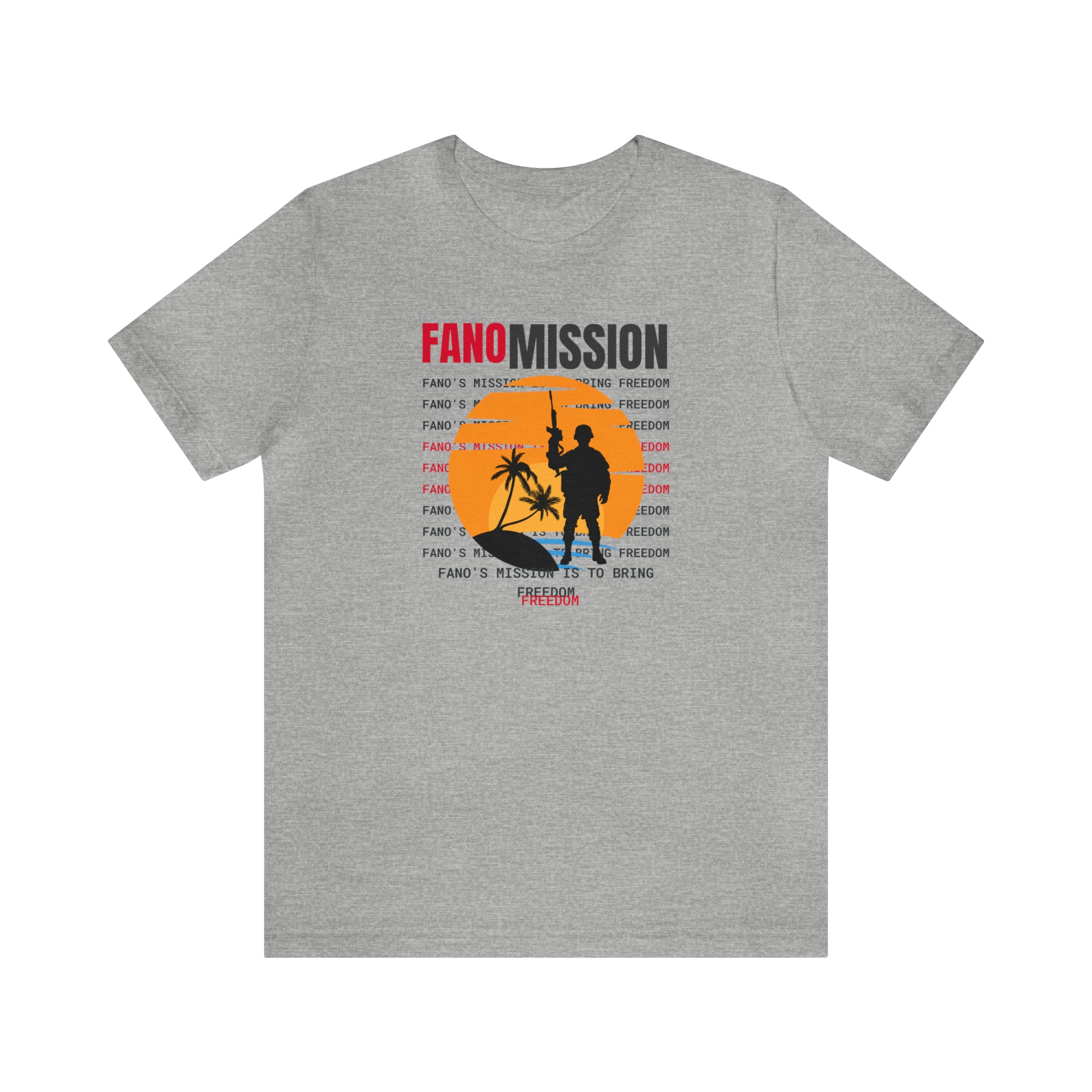 FANO MISSION UNISEX JERSEY T-SHIRT