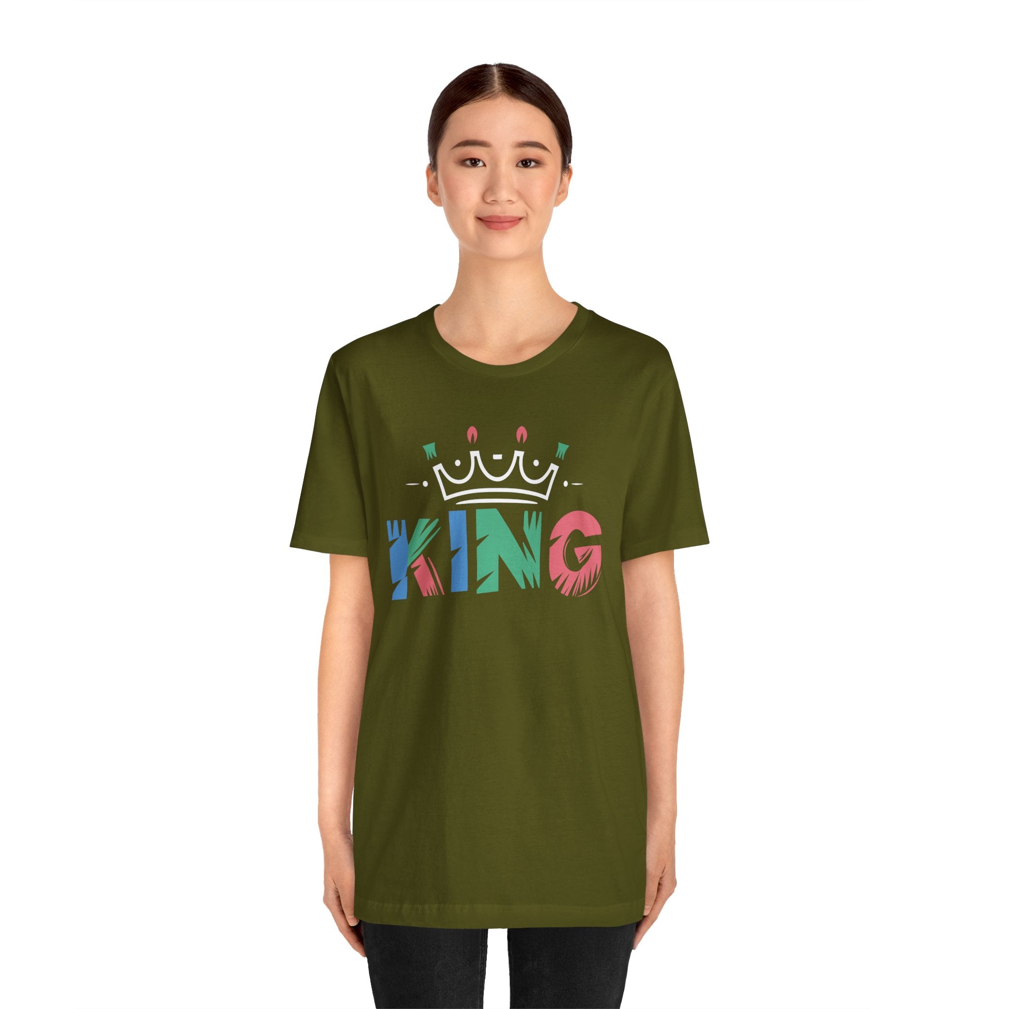 King Unisex Jersey Short Sleeve Tee