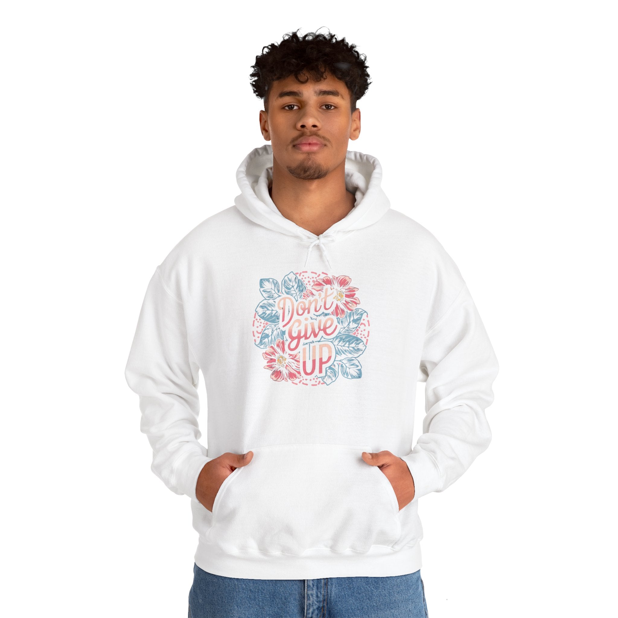 Don't Give Up Unisex Heavy Blend™ Hooded Sweatshirt