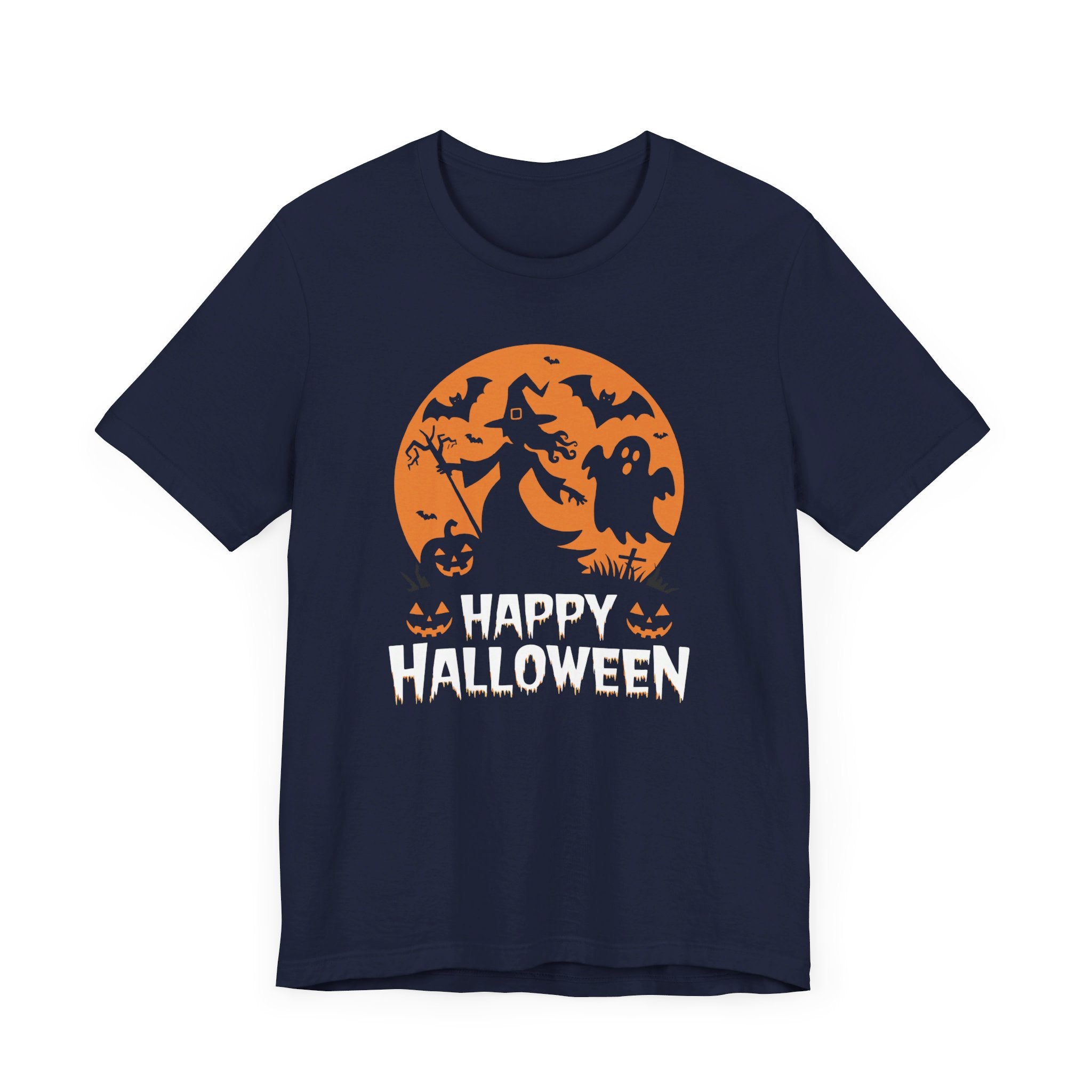 Happy Halloween Unisex Jersey Short Sleeve Tee