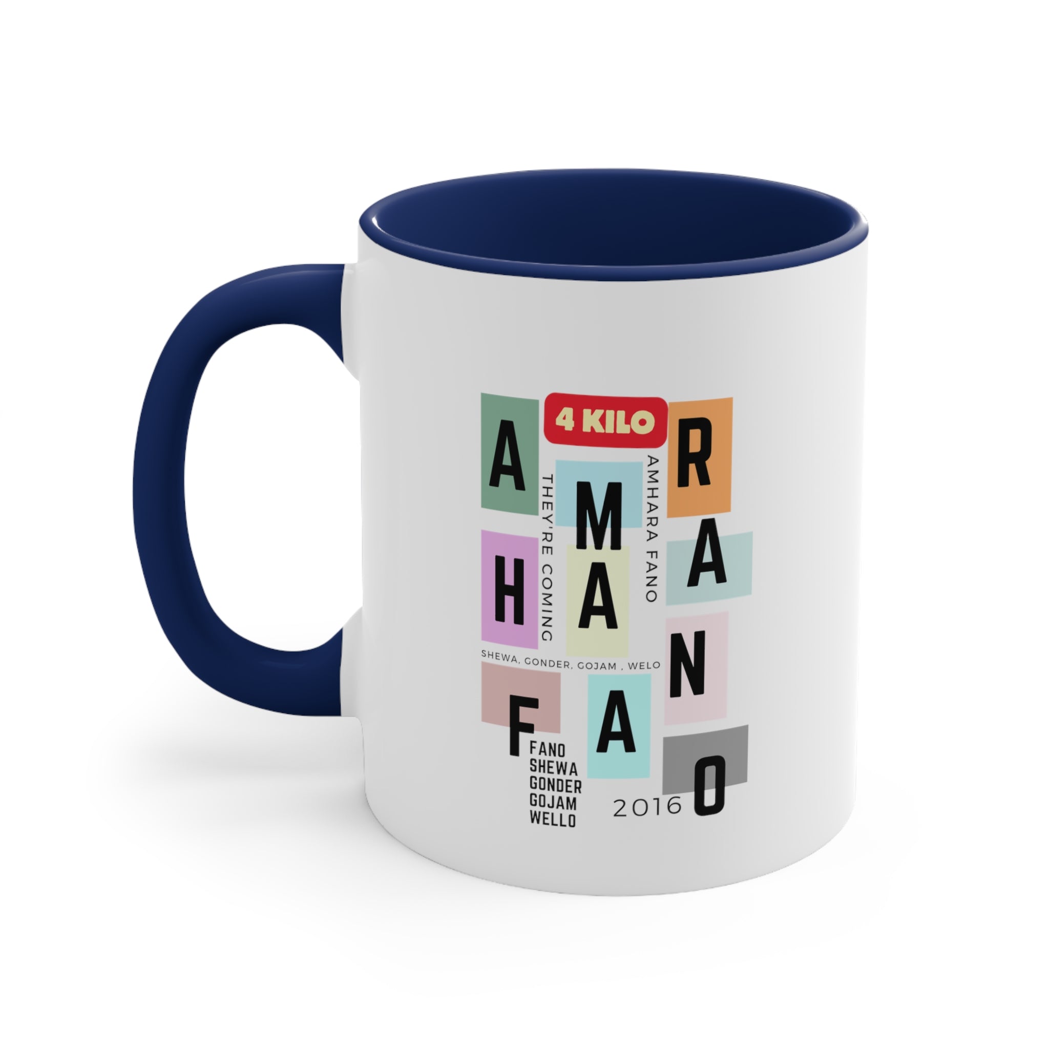 AMHARA FANO White Mug 11oz