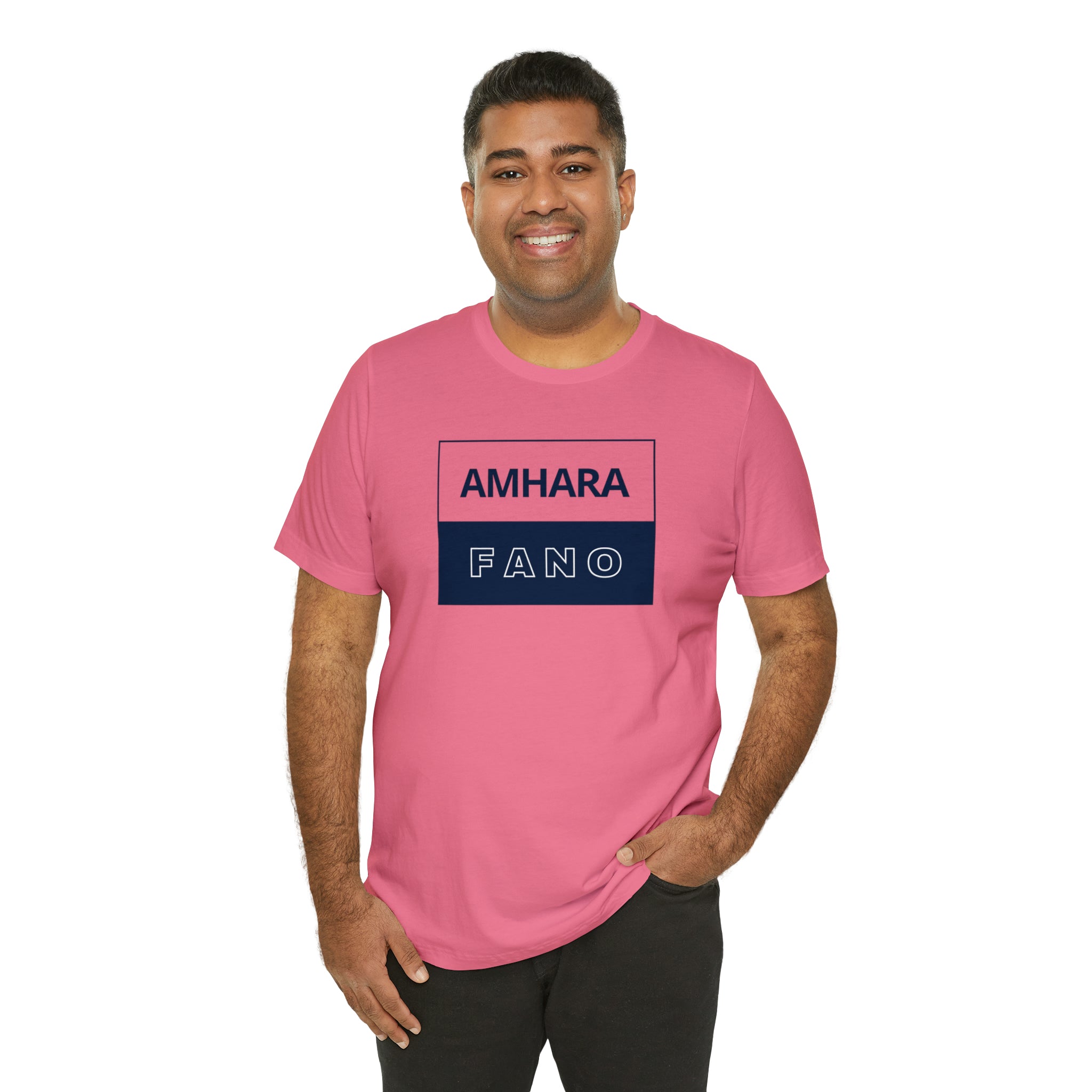 AMHARA FANO UNISEX JERSEY SHORT SLEEVE TEE