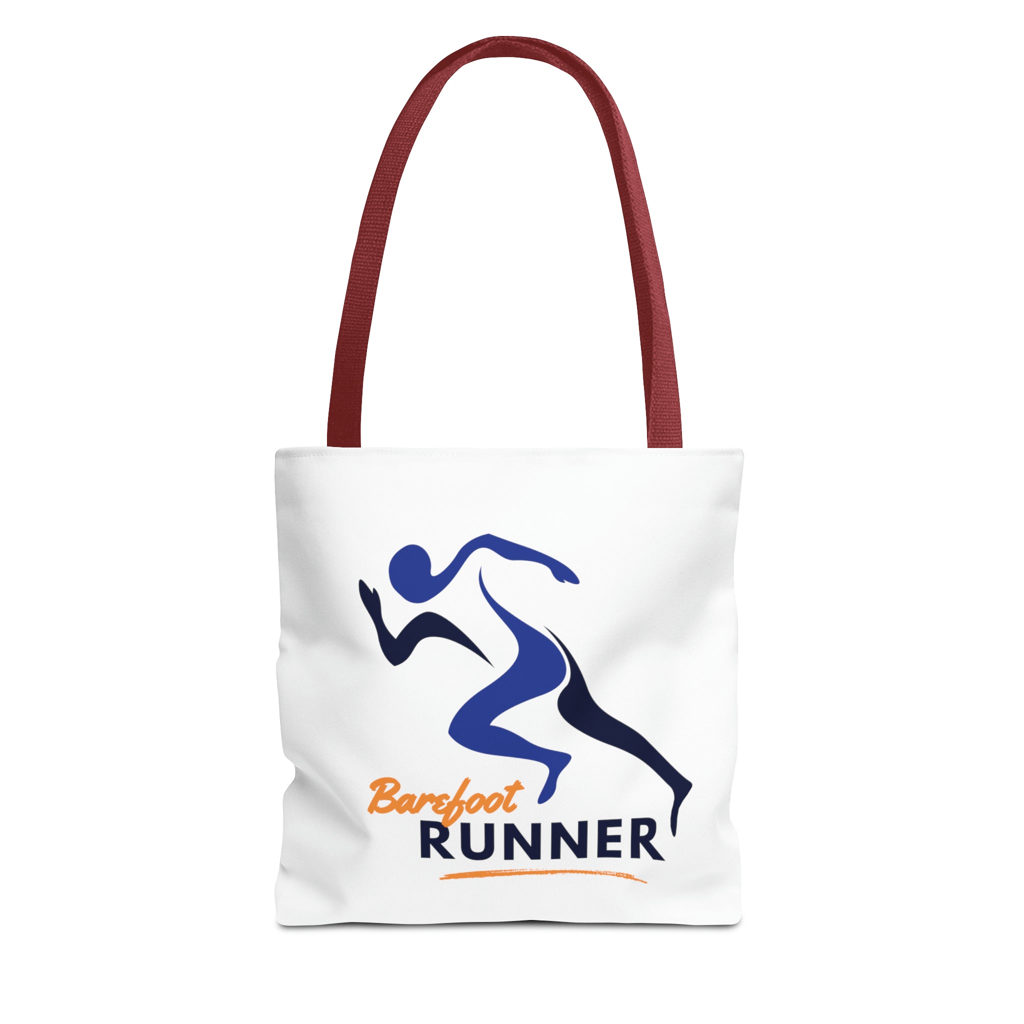 Barefoot Runner Tote Bag (AOP)