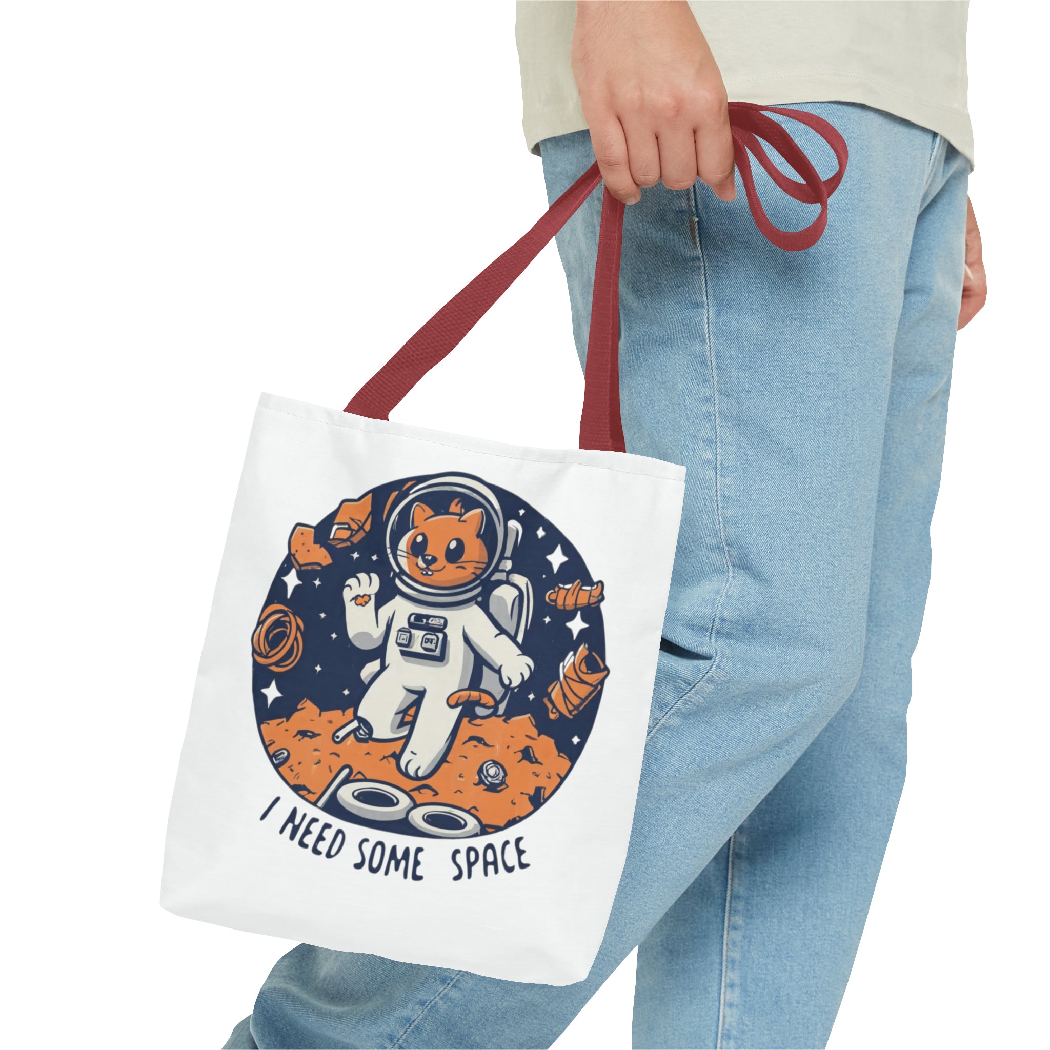 I Need Some Space Tote Bag (AOP)