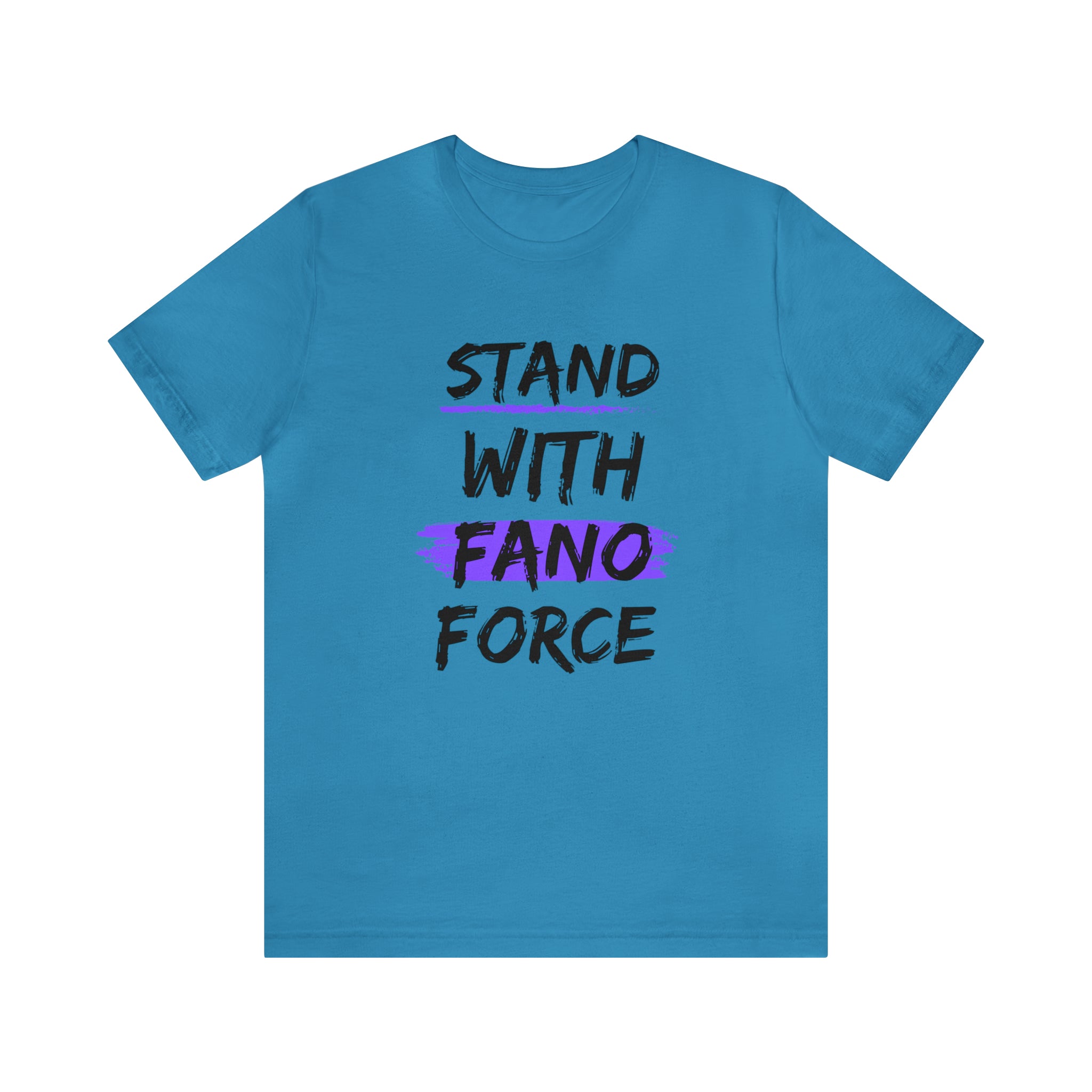 STAND WITH FANO UNISEX JERSEY TEE