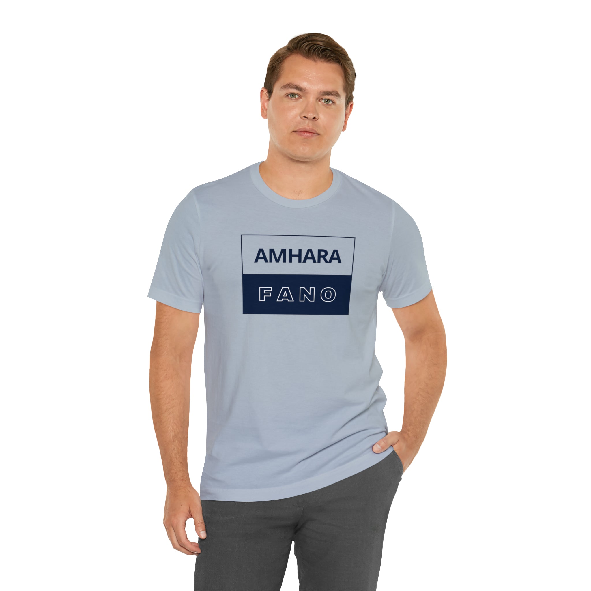 AMHARA FANO UNISEX JERSEY SHORT SLEEVE TEE