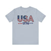 USA 1776 Unisex Jersey Short Sleeve Tee