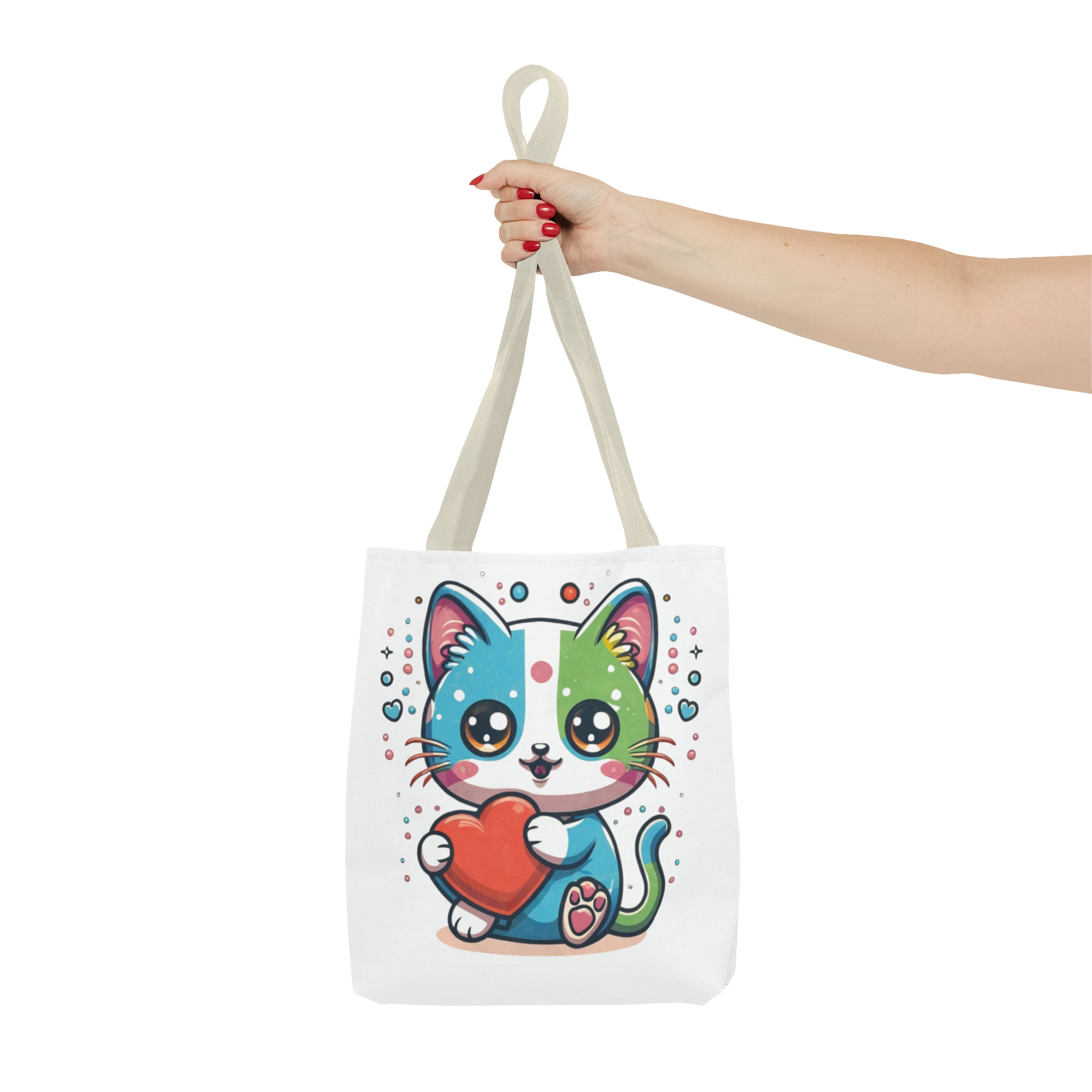 Cute Cat Tote Bag (AOP)