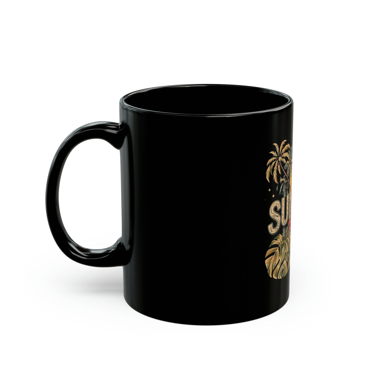 SUMMER 11oz Black Mug