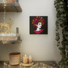 Flower hair art Canvas Photo Tile