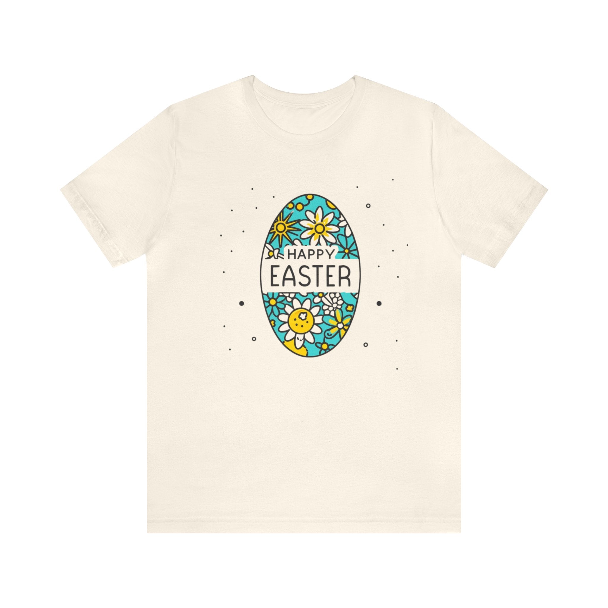 Happy Easter Unisex Jersey Short Sleeve Tee