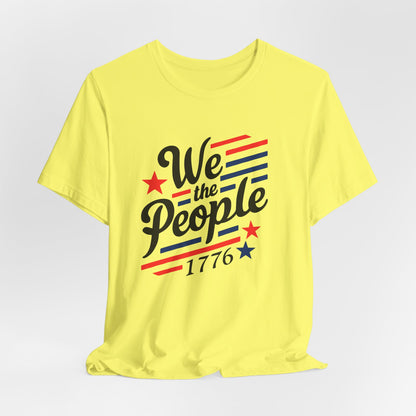 We the people 1776 Unisex Jersey Short Sleeve Tee
