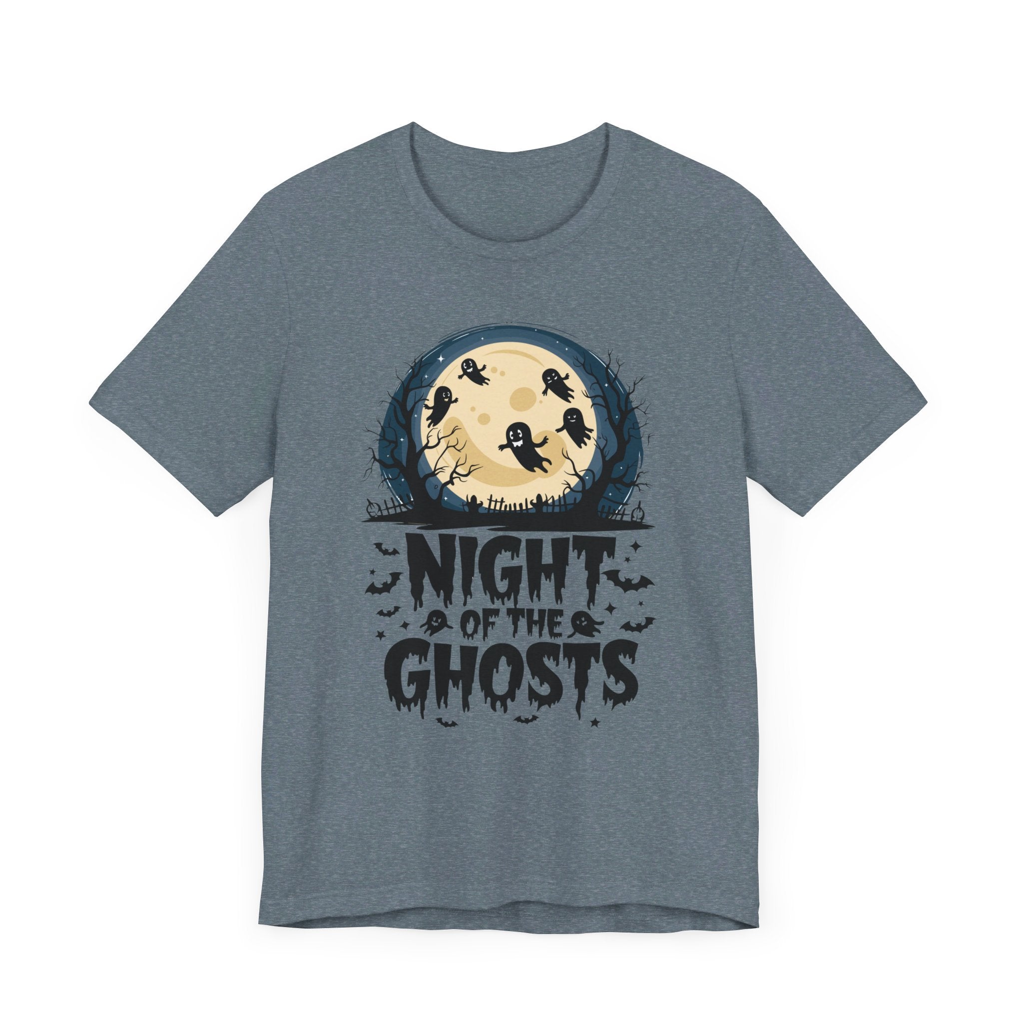 Night of Ghosts Unisex Jersey Short Sleeve Tee