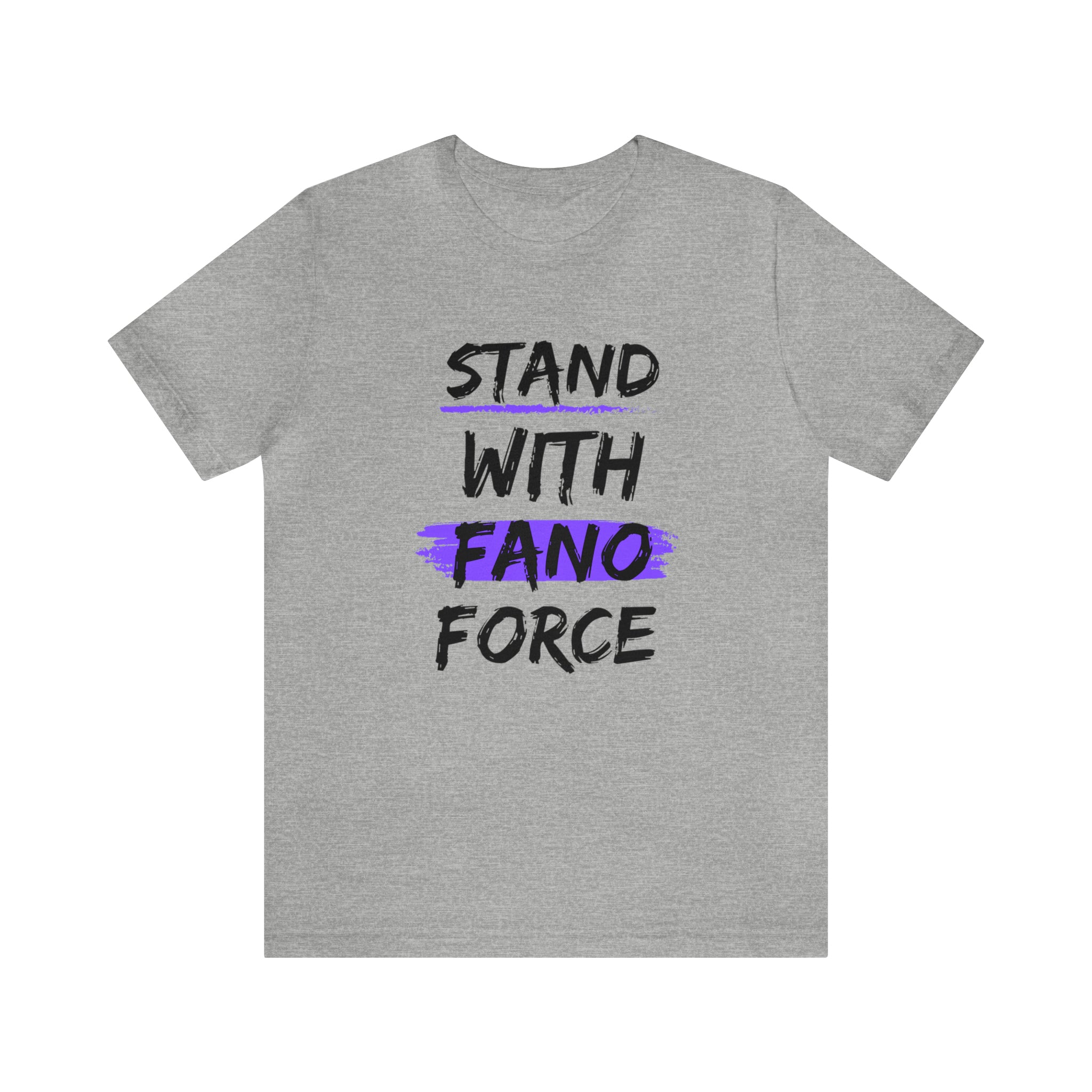 STAND WITH FANO UNISEX JERSEY TEE