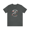 BORN TO SKATEBOARD UNISEX JERSEY T-SHIRT