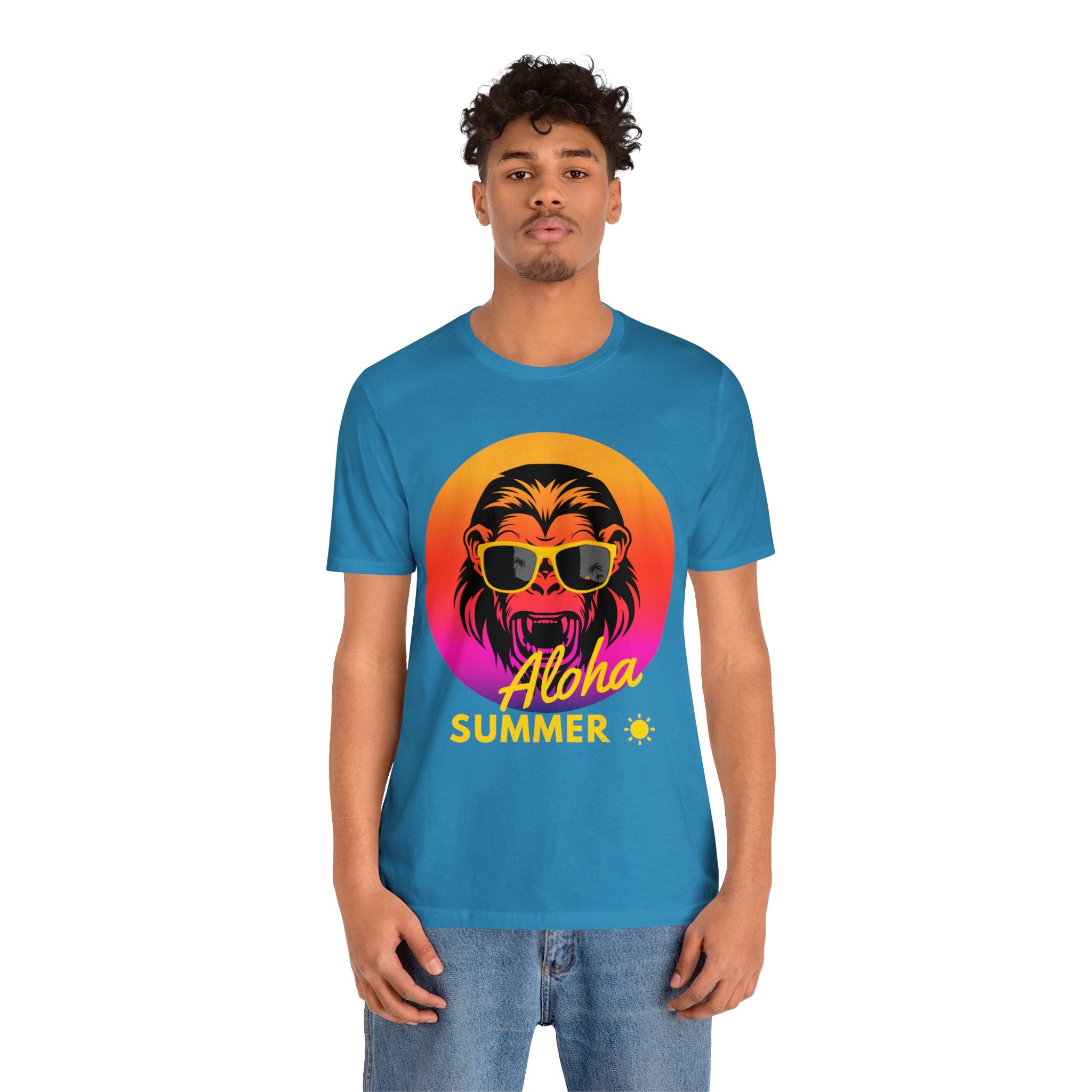 Aloha Summer Unisex Jersey Short Sleeve Tee