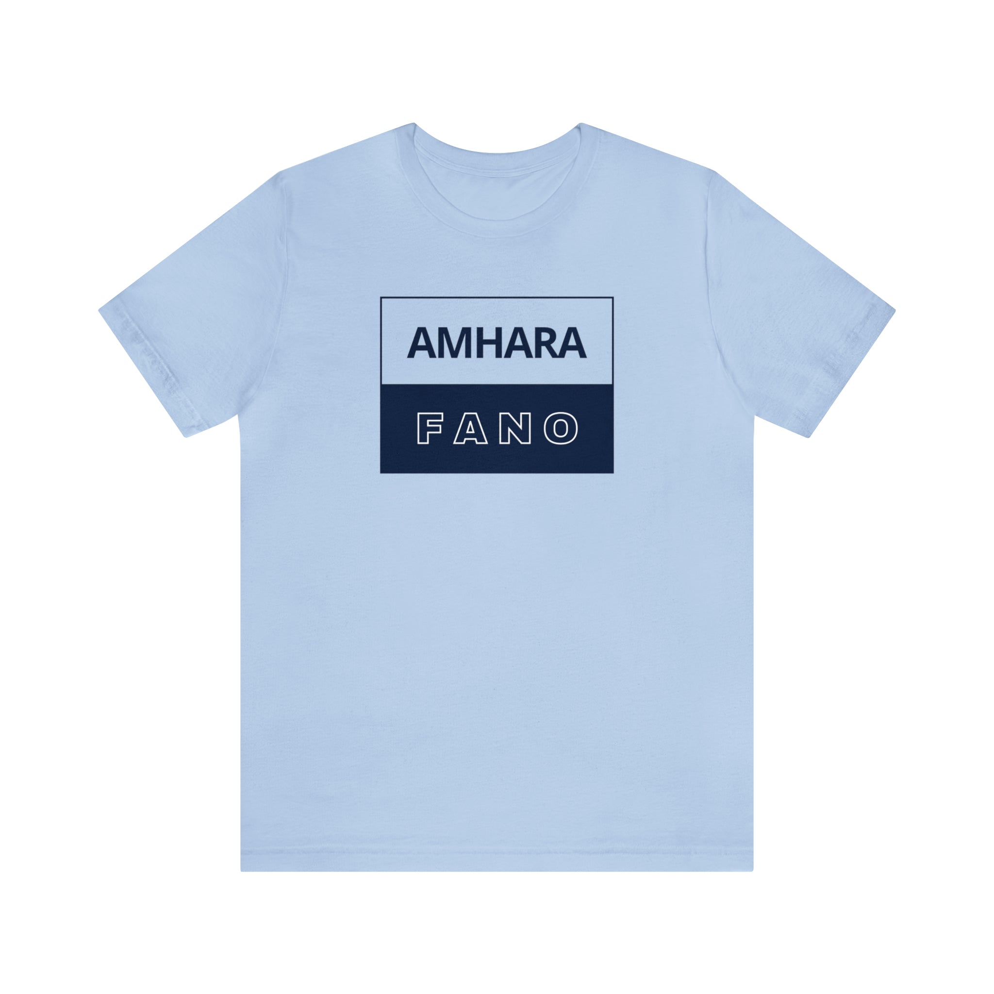 AMHARA FANO UNISEX JERSEY SHORT SLEEVE TEE