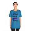 STAND WITH FANO UNISEX JERSEY TEE