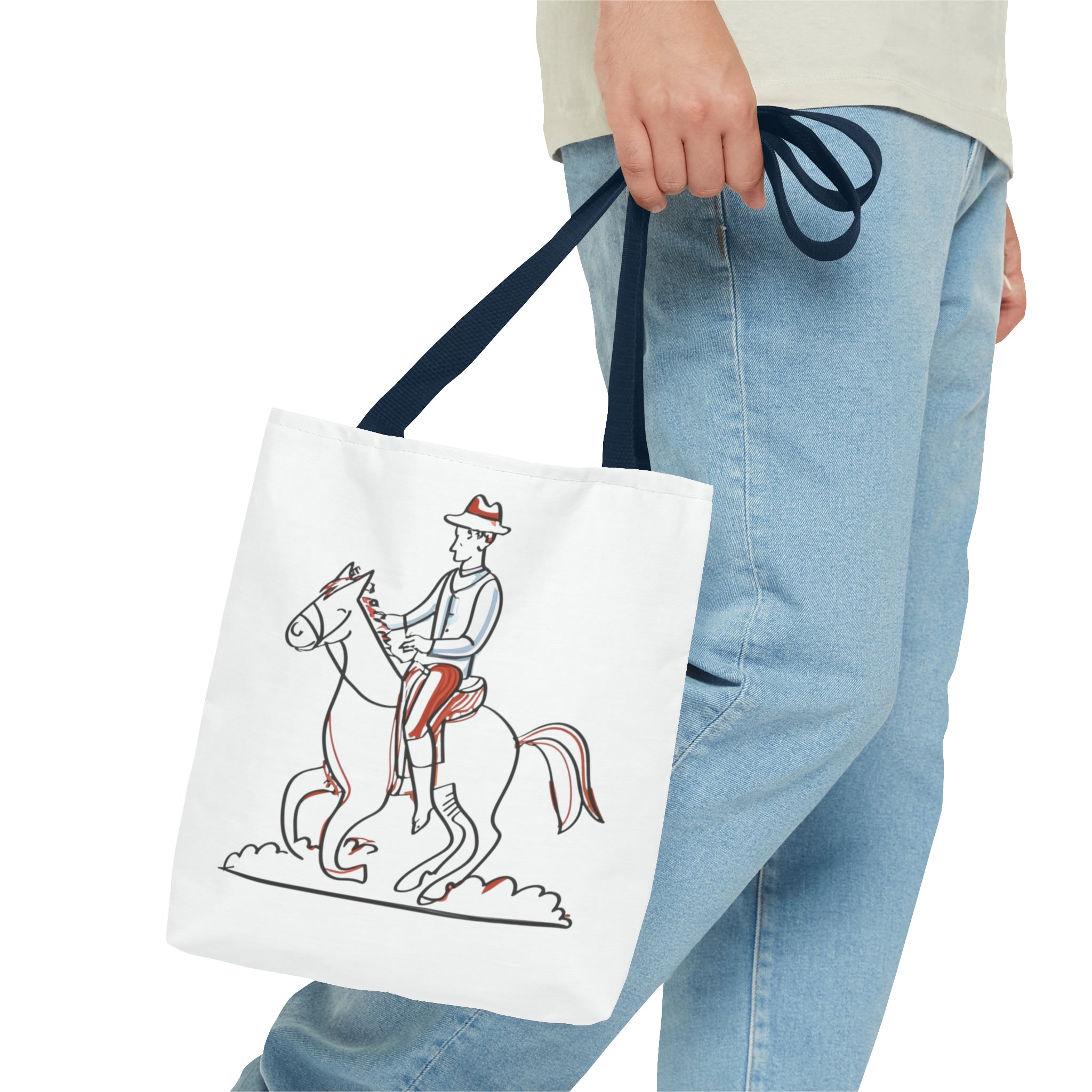 Riding Horse Tote Bag (AOP)