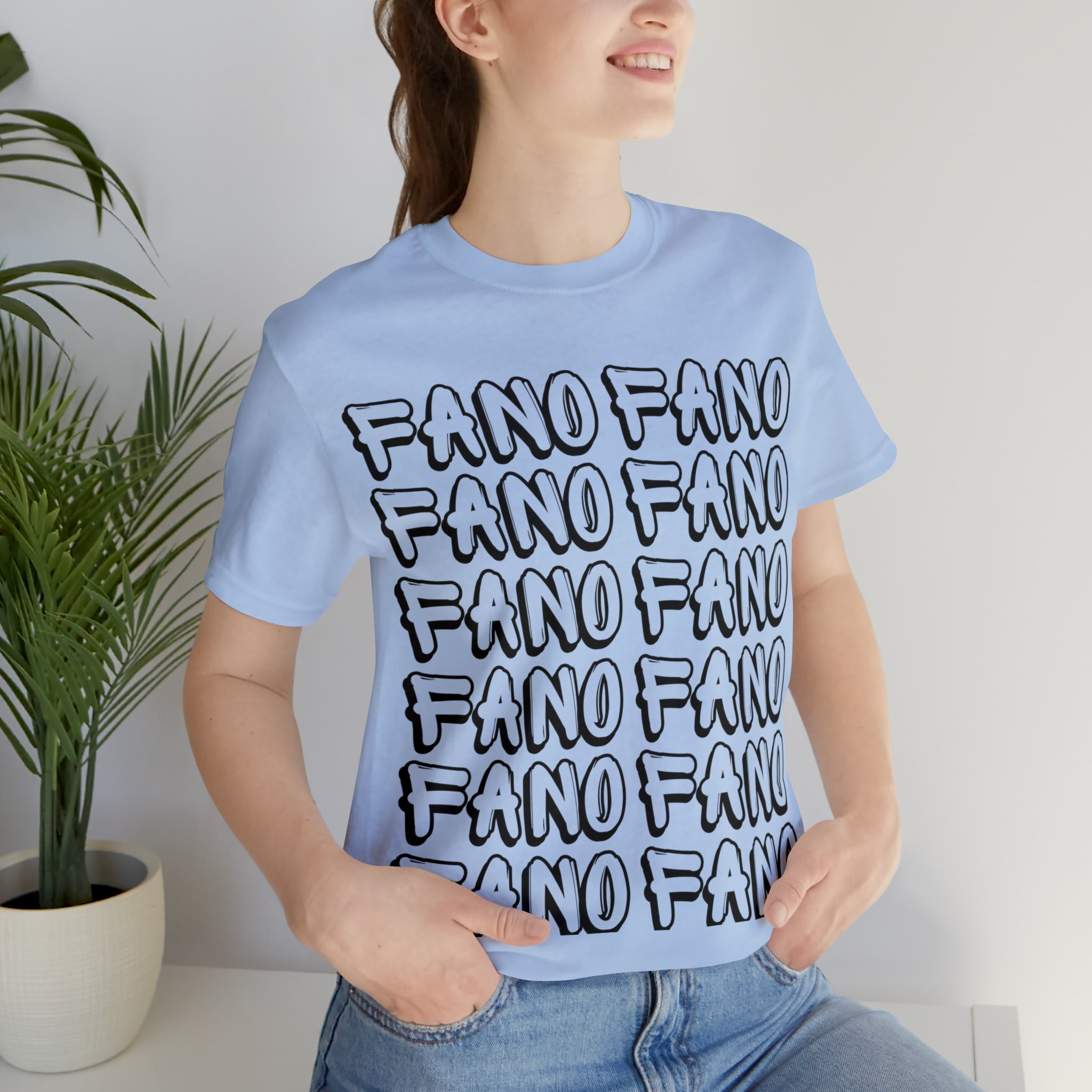 FANO FANO UNISEX JERSEY SHORT SLEEVE TEE