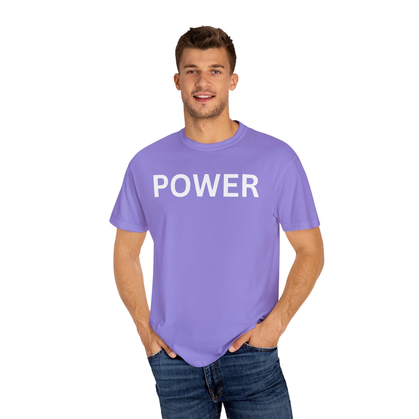 Empowerment Unisex T-Shirt - Garment-Dyed Tee for Motivation, Casual Wear, Gift for Friends, Positive Vibes, Everyday Statement