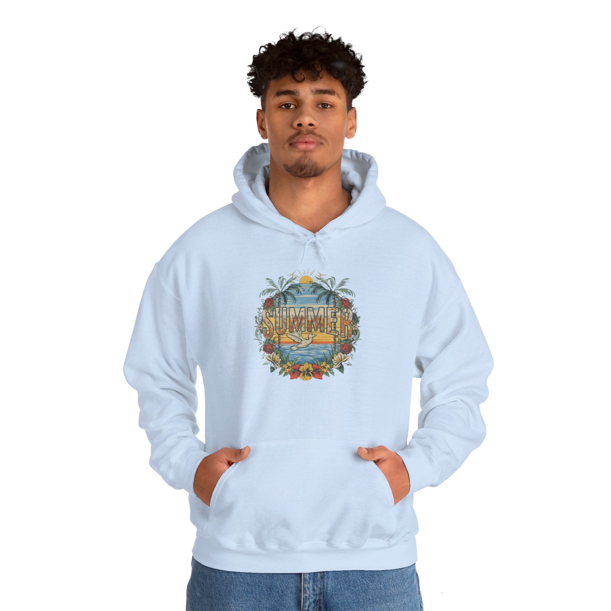 Summer Unisex Heavy Blend™ Hooded Sweatshirt