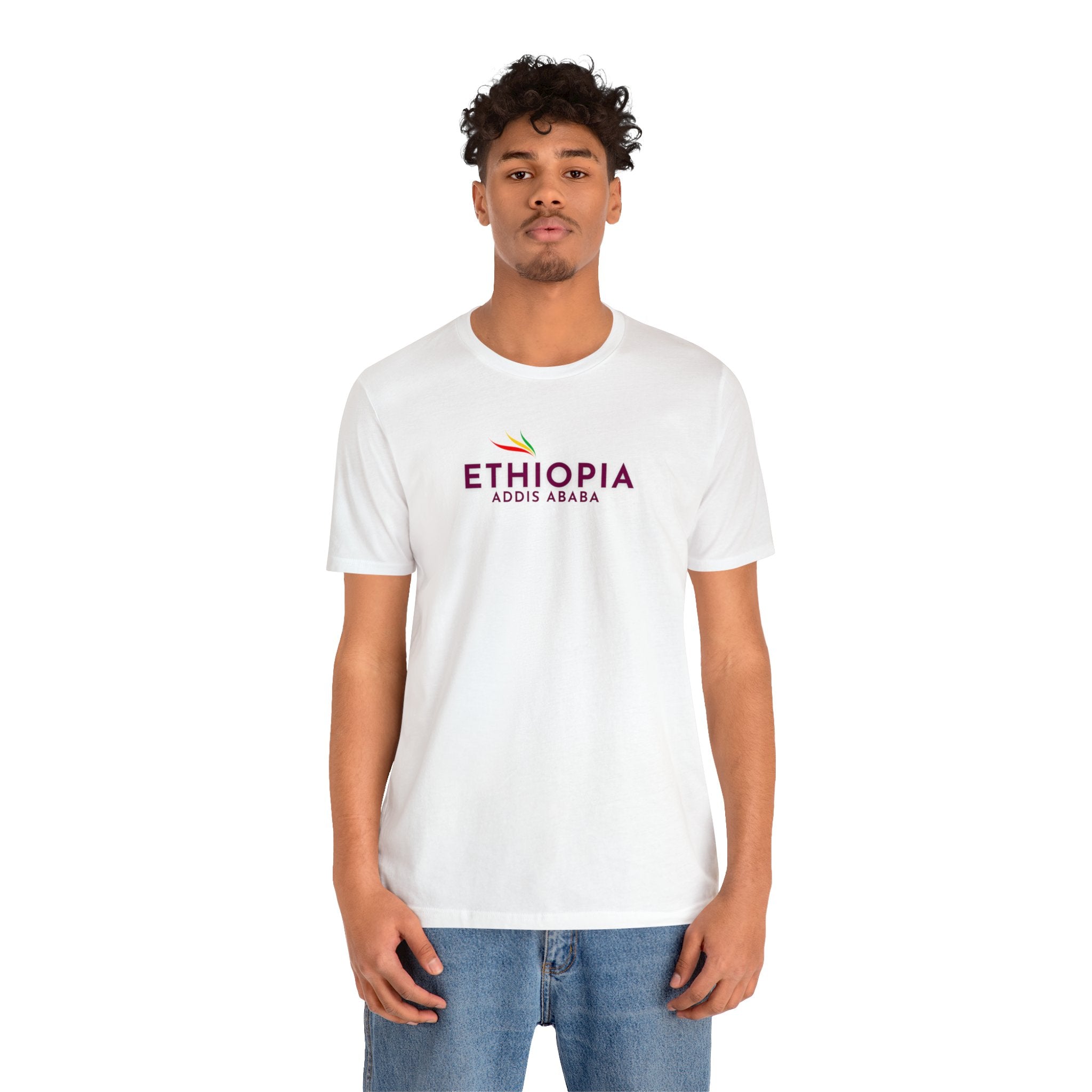 Ethiopia Addis Ababa Unisex Jersey Short Sleeve Tee