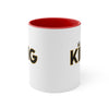 KING White Mug 11oz