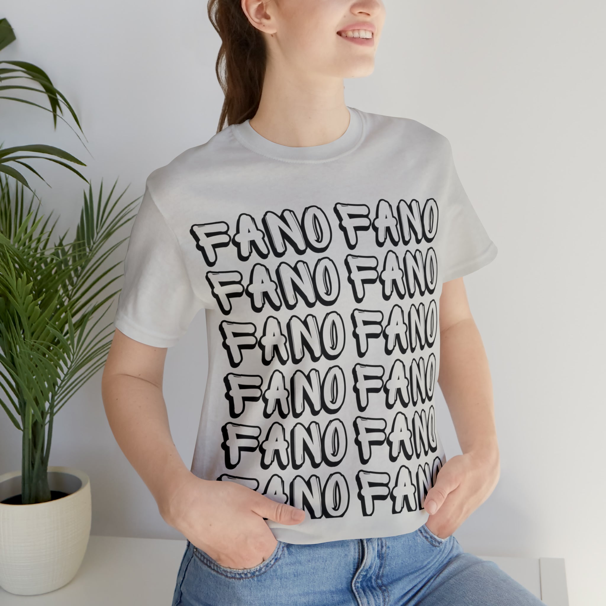 FANO FANO UNISEX JERSEY SHORT SLEEVE TEE