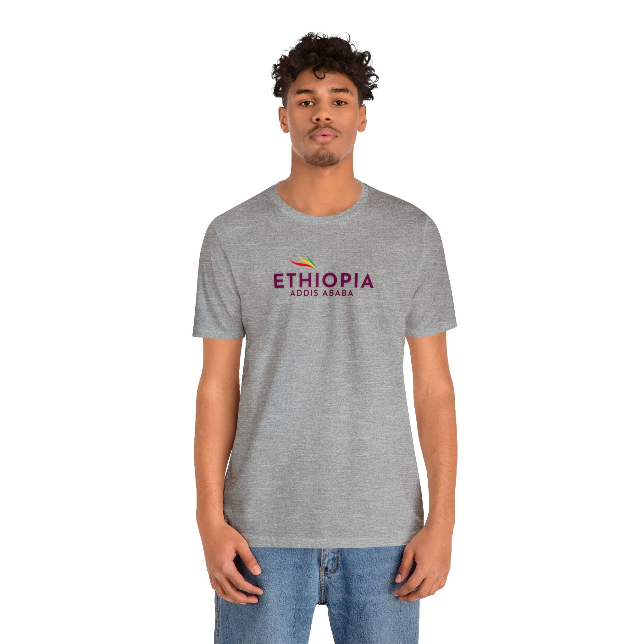 Ethiopia Addis Ababa Unisex Jersey Short Sleeve Tee