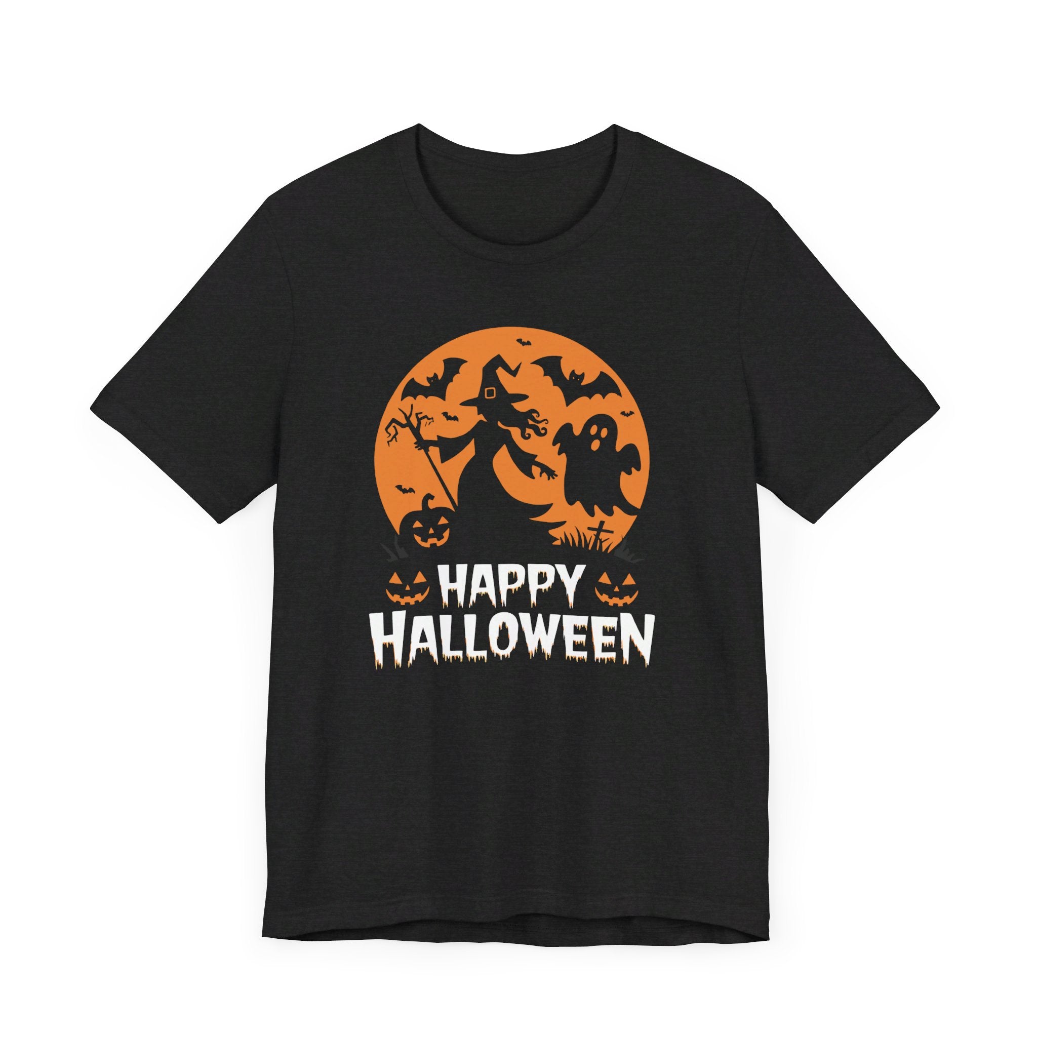 Happy Halloween Unisex Jersey Short Sleeve Tee