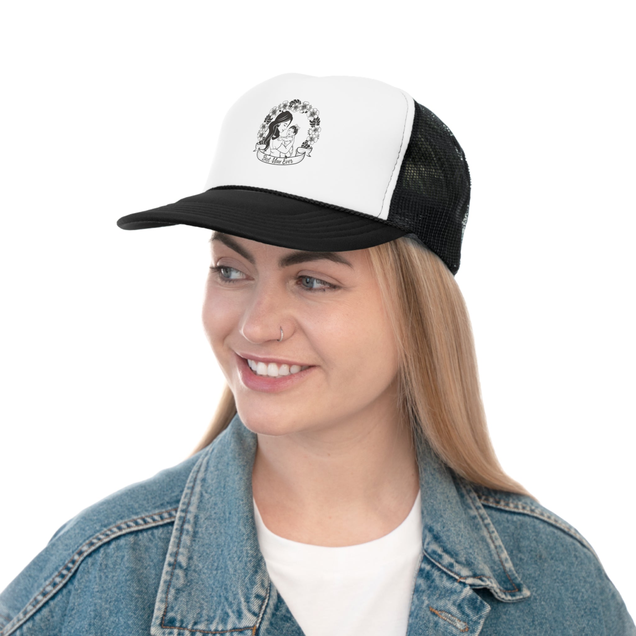 Best Mom Ever Trucker Caps