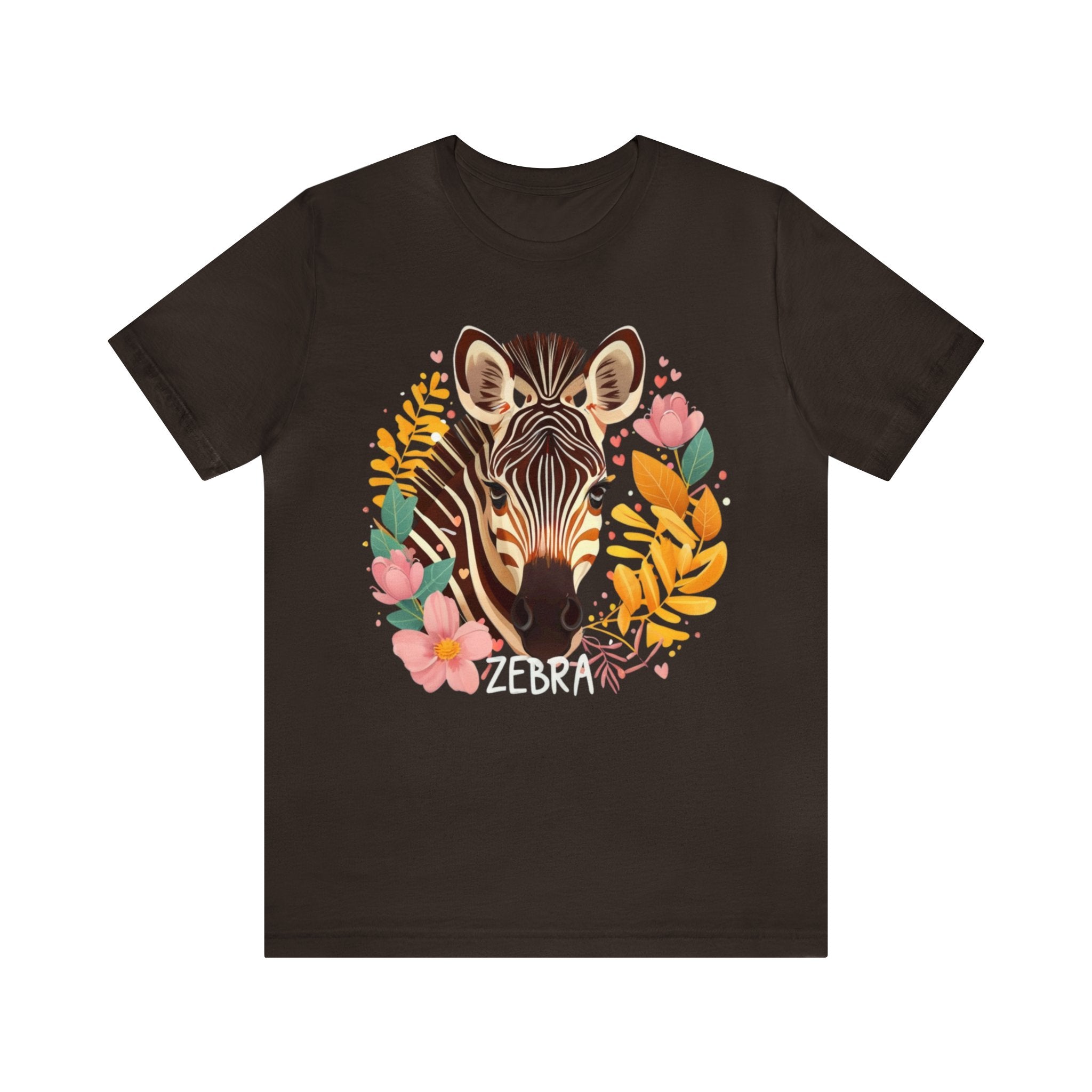 Zebra Unisex Jersey Short Sleeve Tee