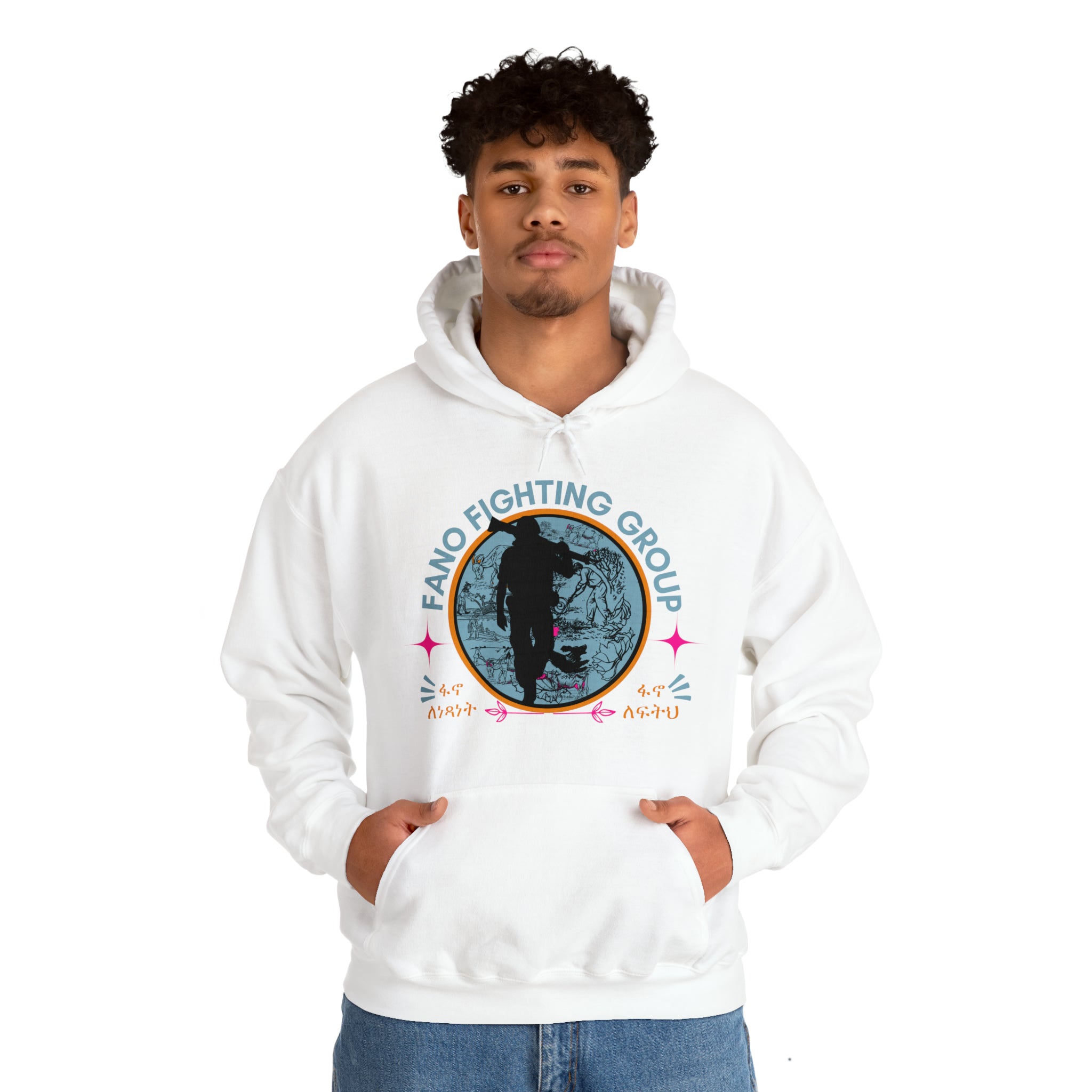 FANO FIGHTING GROUP UNISEX HEAVY BLEND HOODIE