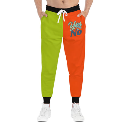 Yes or No Athletic Joggers (AOP)