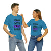 STAND WITH FANO UNISEX JERSEY TEE