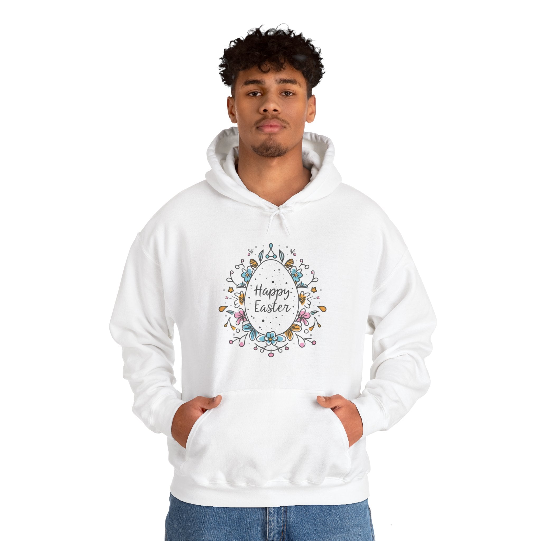 Happy Easter Unisex Heavy Blend™ Hooded Sweatshirt